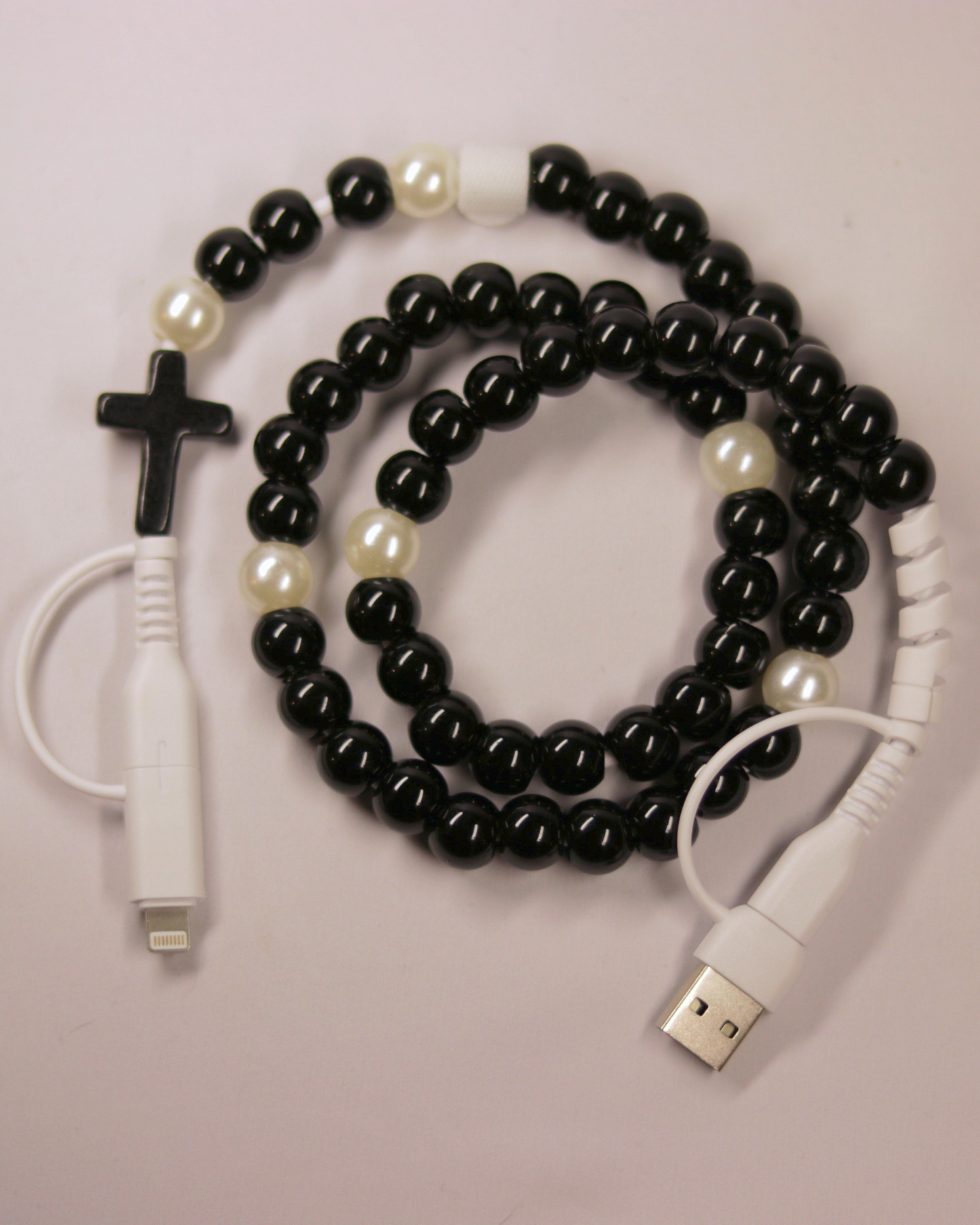 Immaculate Connection Rosary Phone Charger
