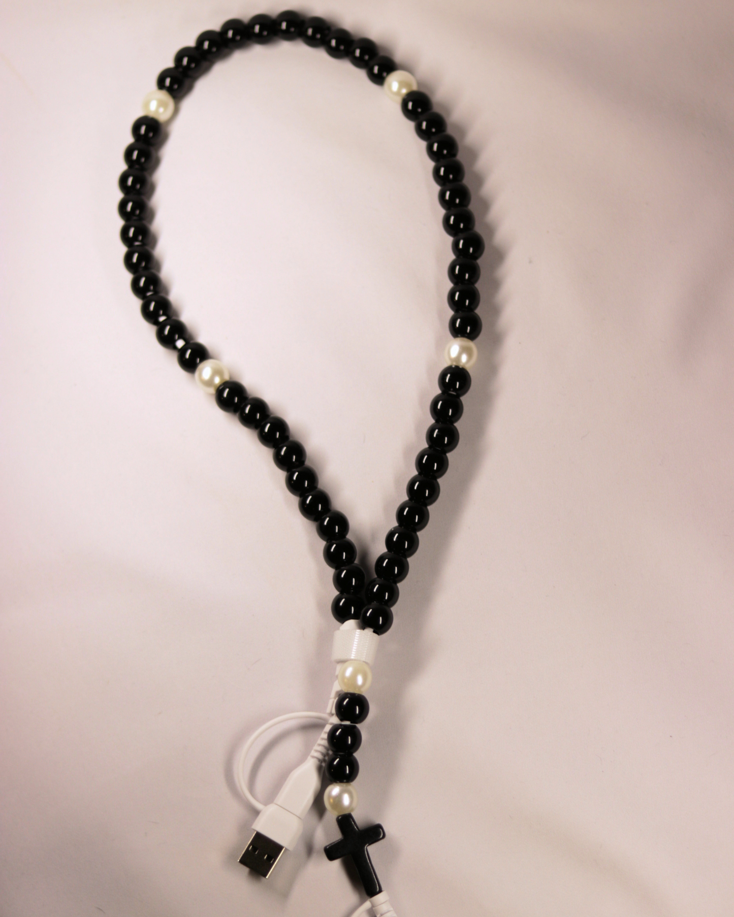 Immaculate Connection Rosary Phone Charger