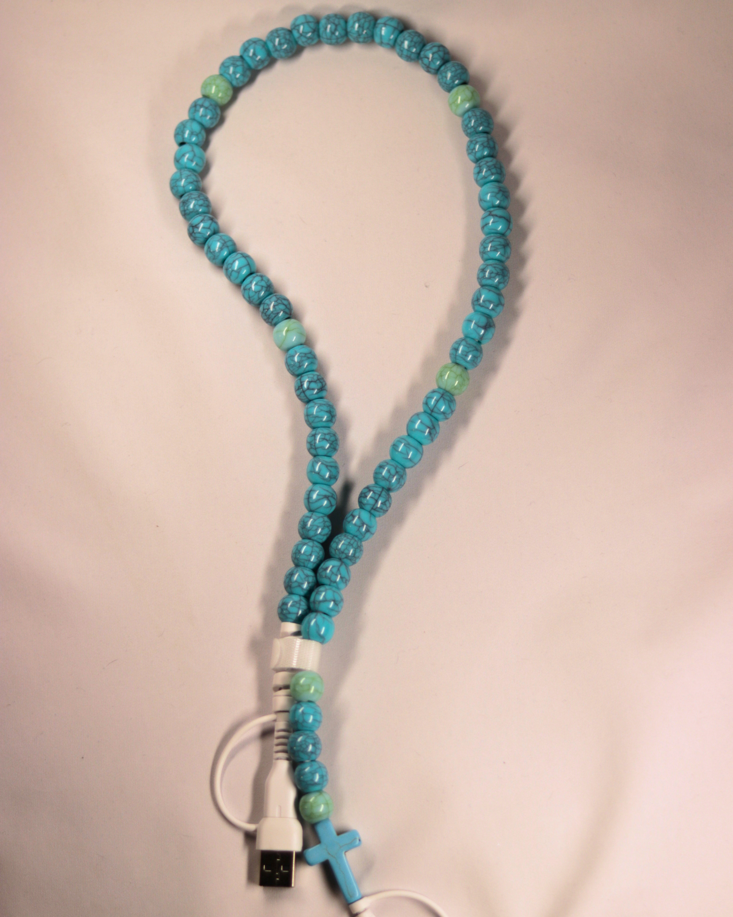 Immaculate Connection Rosary Phone Charger