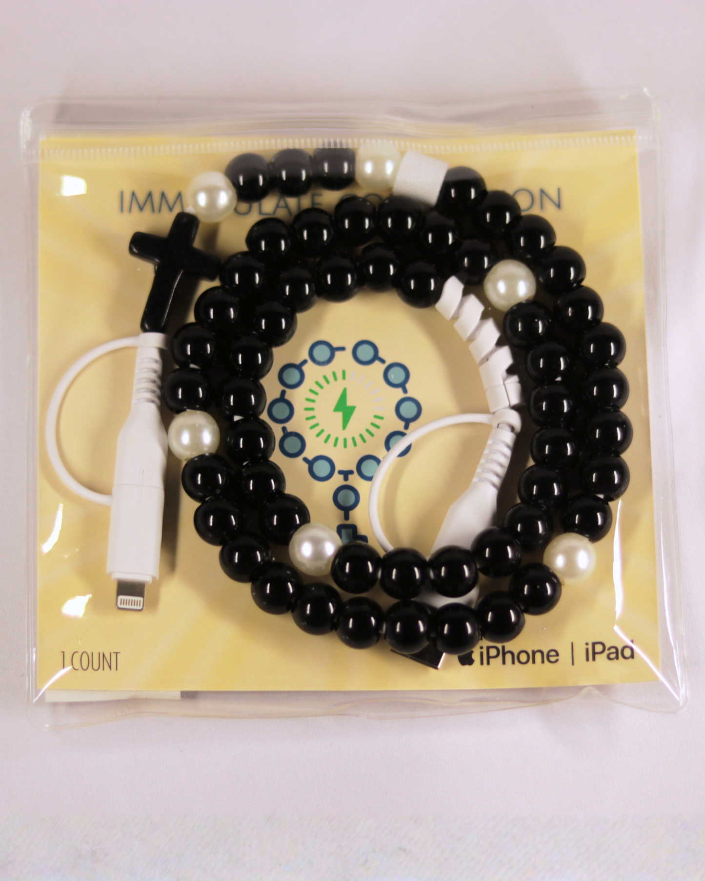 Immaculate Connection Rosary Phone Charger