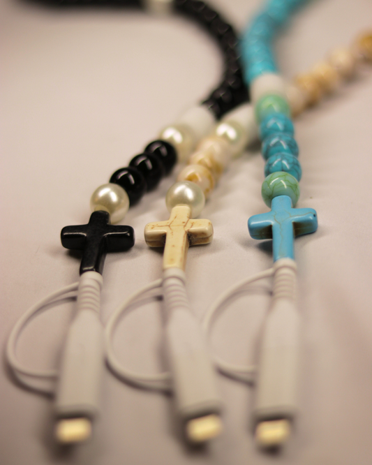 Immaculate Connection Rosary Phone Charger